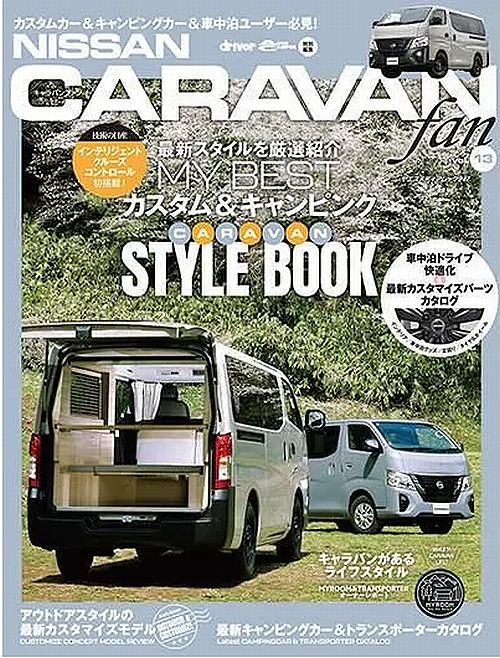 CARAVAN fan Vol13に各種類のRimオリジナルサスペンションパーツが４ページにわたり特集されました。