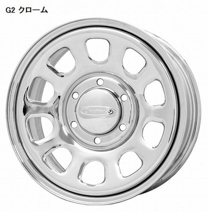 ハイエース 200系用 DAYTONA'S G2デイトナズG2スチールホイール15インチ6.5J 6H/139.7 +40 ハブ径110