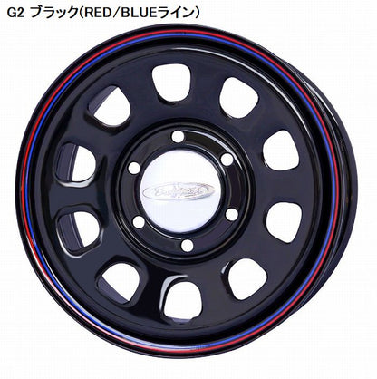 ハイエース 200系用 DAYTONA'S G2デイトナズG2スチールホイール15インチ6.5J 6H/139.7 +40 ハブ径110