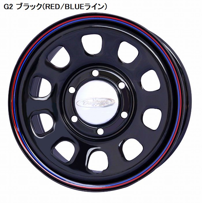 キャラバン NV350用 DAYTONA'S G2デイトナズG2スチールホイール15インチ6.0J 6H/139.7 +45 ハブ径110