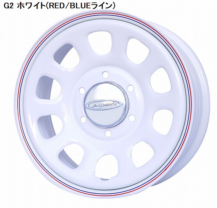 キャラバン NV350用 DAYTONA'S G2デイトナズG2スチールホイール15インチ6.0J 6H/139.7 +45 ハブ径110