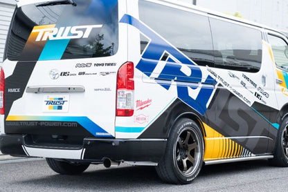 ハイエース 200系用 トラストGReddyクロスエキゾースト S-Style 60φ-90