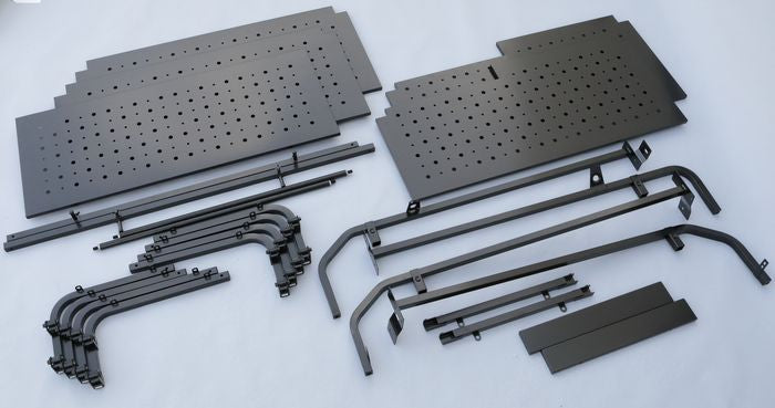キャラバン NV350標準ボディ用 職人棚　親方【3人工+左右2段棚】SET【日本製】