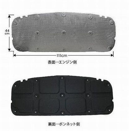 ジムニー用 エンジンフードヒートシールドパネル