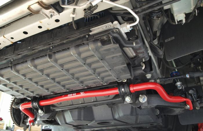 キャラバン NV350用 Rimフロント強化スタビライザー[ラバーヴッシュ付