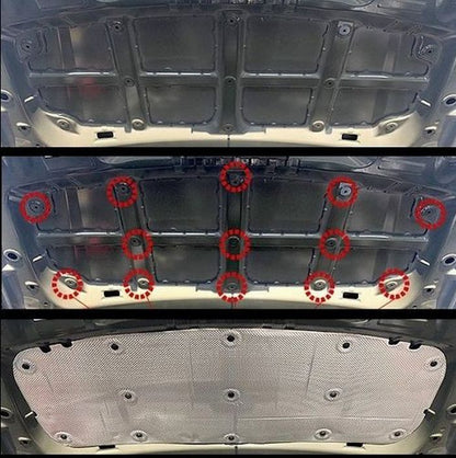 ジムニー用 エンジンフードヒートシールドパネル