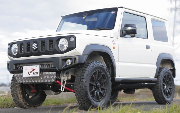 ジムニー用 スタイリッシュオーバーフェンダー[FRP製未塗装]