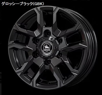 キャラバン NV350用 BAREROCK BISON ベアロック バイソン 15インチ6.0Ｊインセット45 PCD139.7 ハブ径106