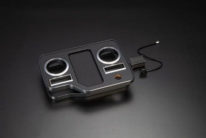 ハイエース 200系用 Rim USBホルダー付センタードリンクホルダー
