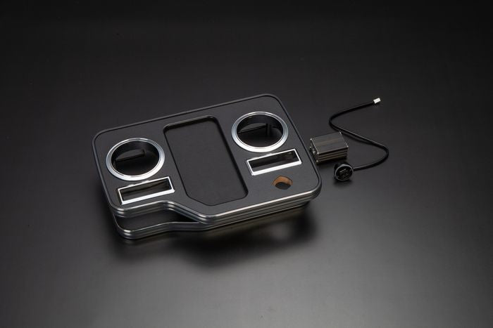 ハイエース 200系用 Rim USBホルダー付フロントセンタードリンクホルダー