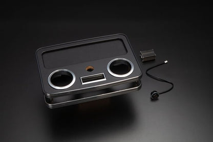 ハイエース 200系用 Rim USBホルダー付センタードリンクホルダー