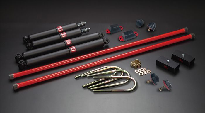 ハイエース 200系用 サスペンションキット【KYBエクセルG】バンプ類ラバーモデル
