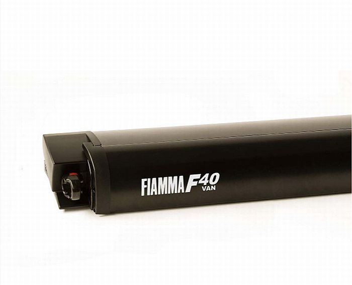 キャラバン NV350用 標準ボディロールーフ用FIAMMAフィアマサイドオーニング F40Van 2.7m ディープブラック