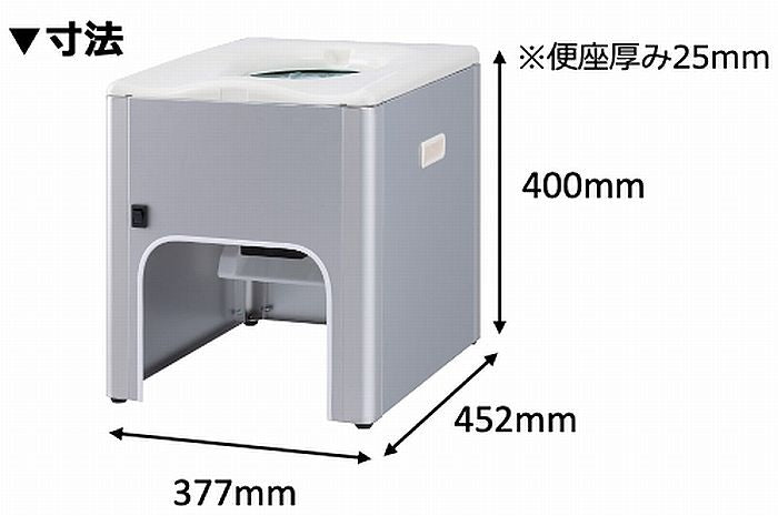 車載専用ラップ式トイレwrapullラップル・12V TYPE-A