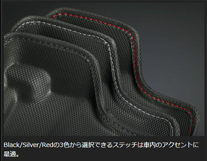 ハイエース 200系ワイドボディS-GL専用 玄武 LuxSportコンフォートマット ［フロント/セカンドセット］
