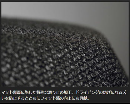 ハイエース 200系ワイドボディS-GL専用 玄武 LuxSportコンフォートマット ［フロント/セカンドセット］