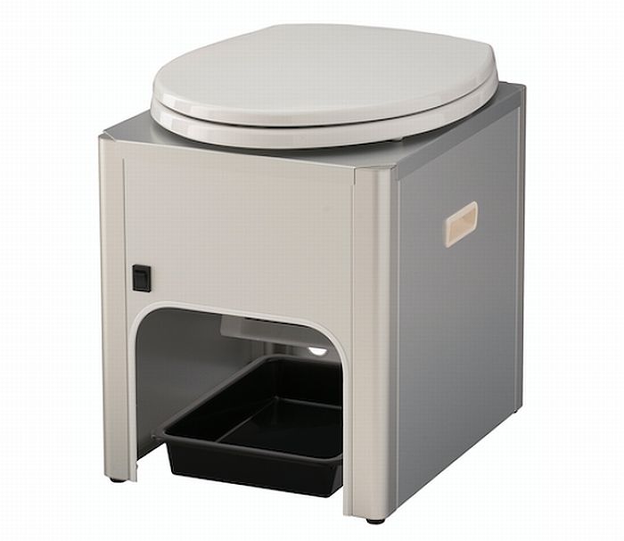車載専用ラップ式トイレwrapullラップルＢ(TOTO製便座を採用品）・12V TYPE-Ｂ