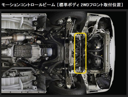 ハイエース 200系 2WD専用 玄武モーションコントロールビーム［フロント］
