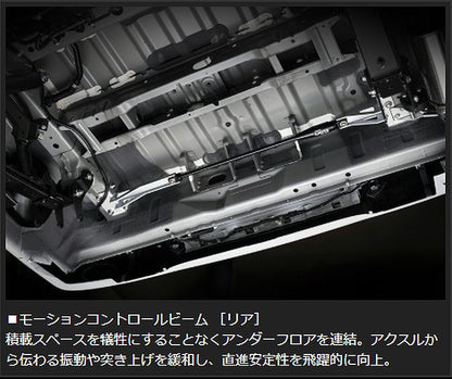 キャラバン NV350 標準ボディ2WD専用  玄武(Genb) モーションコントロールビーム ［フロント＆リア］