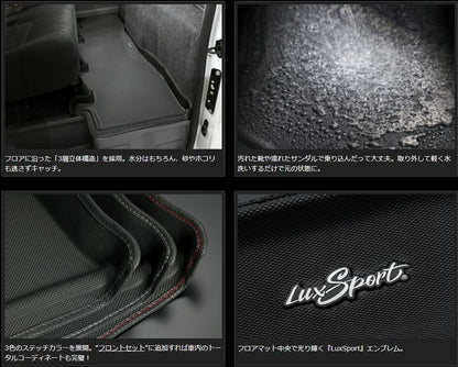 キャラバン NV350用 玄武(Genb)コンフォートマット【フロント&セカンドセット品】