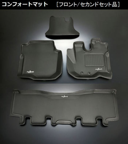 キャラバン NV350用 玄武(Genb)コンフォートマット【フロント&セカンドセット品】