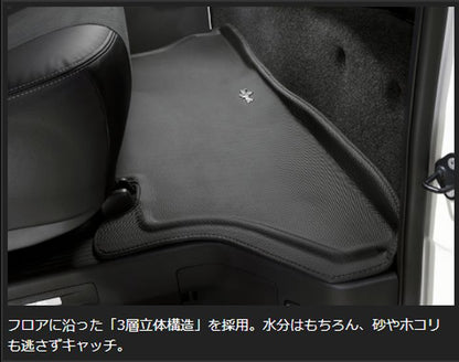 ハイエース 200系ワイドボディS-GL専用 玄武 LuxSportコンフォートマット ［フロント/セカンドセット］