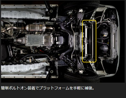 ハイエース 200系 2WD用 玄武フレームサポートバー【フロント】