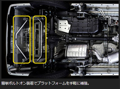 キャラバン NV350 標準ボディ2WD専用  玄武(Genb)フレームサポートセット ［リアセット］