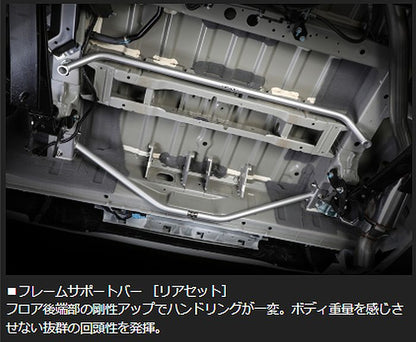 キャラバン NV350 標準ボディ2WD専用  玄武(Genb)フレームサポートセット ［1台分フルセット］