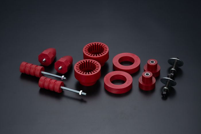 【オンライン限定商品】ジムニー用 Rim25mmUPスプリングスペーサーキット/フロントリアロングバンプストップキット ３点SET