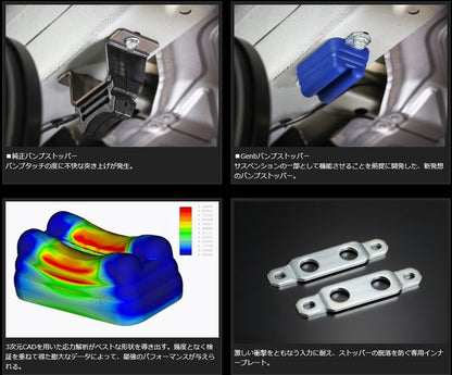 キャラバン NV350用 玄武(Genb)フロント.リアバンプストッパーSET品