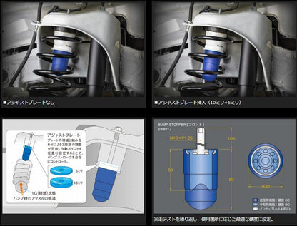 ジムニー専用  玄武(Genb)ゲンブ   バンプストッパー ［フロント/リア］
