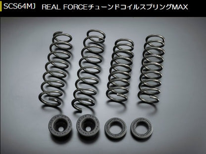 ジムニー専用  玄武(Genb)ゲンブ REAL FORCEチューンドコイルスプリングMAX 約30mmUP