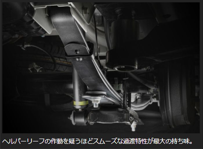 キャラバン NV350用 標準ボディーバン専用 玄武(Genb)ゲンブ チューンドリーフスプリング