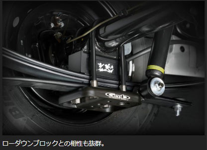 キャラバン NV350用 標準ボディーバン専用 玄武(Genb)ゲンブ チューンドリーフスプリング