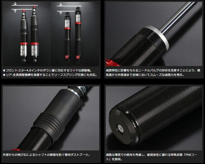 ハイエース 200系用 玄武(Genb)CLOUD-WALKERハイパフォーマンスダンパーPRO