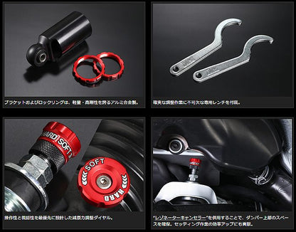 ハイエース 200系用 玄武(Genb)CLOUD-WALKERハイパフォーマンスダンパーPRO