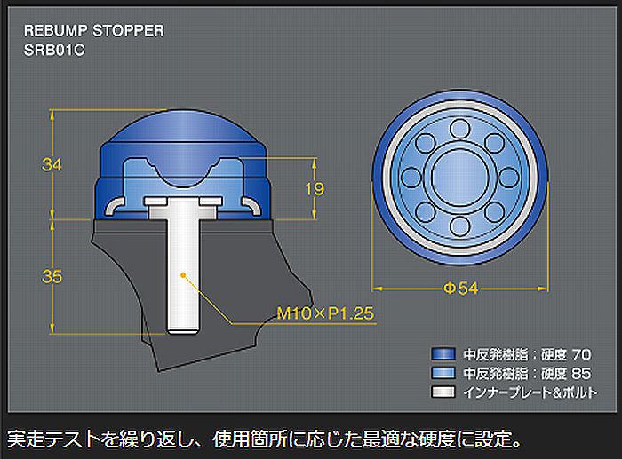 キャラバン NV350用 玄武(Genb) リバンプストッパー