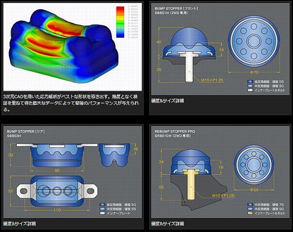 ハイエース 200系2WD用 玄武(Genb)ストロークストッパーPRO