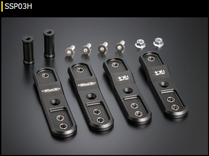 ハイエース 200系用 玄武(Genb)リフトアップシャックル (約１.5～2.0インチUP)