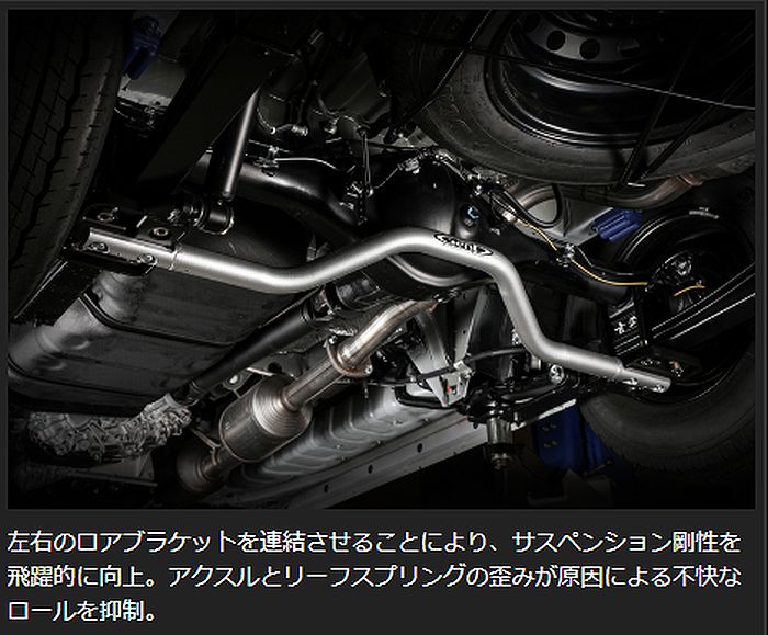 ハイエース 200系用 Genb(玄武)アクスルパワーブレースセットを販売