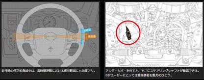 ハイエース 200系用 玄武(Genb)ゲンブ  ソリッドステアリングシャフト