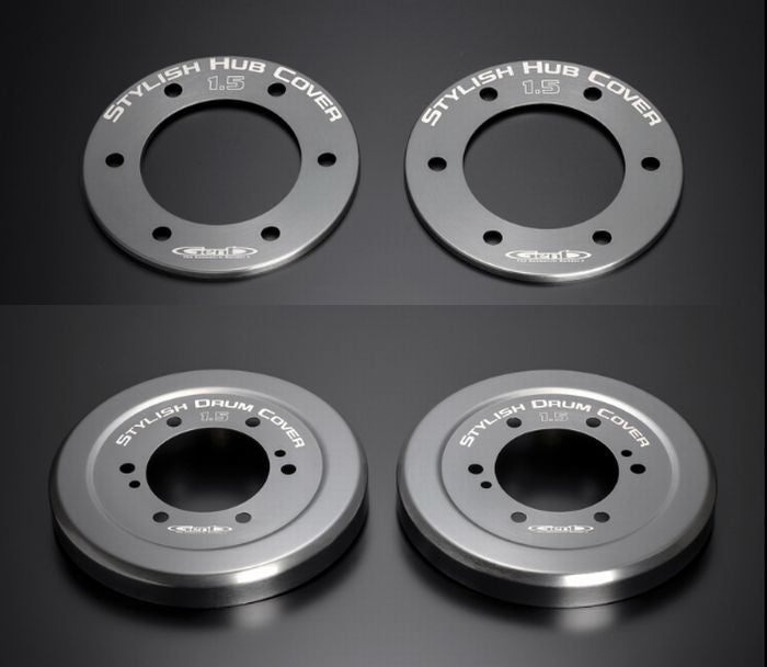 ハイエース 200系用 玄武(Genb)スタイリッシュハブカバー＆ドラムカバーSet