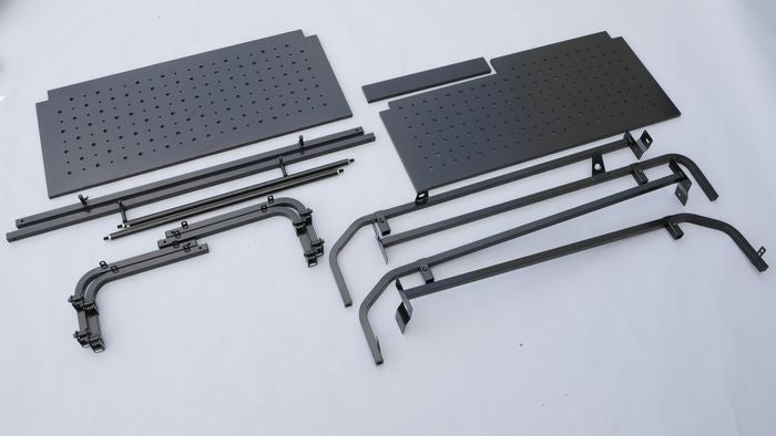 キャラバン NV350標準ボディ用 職人棚手元【2.5人工】SET（左/右棚SET)【日本製】