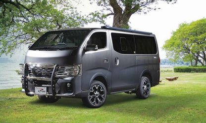 キャラバン NV350用 標準ボディロールーフ用FIAMMAフィアマサイドオーニング F40Van 2.7m ディープブラック