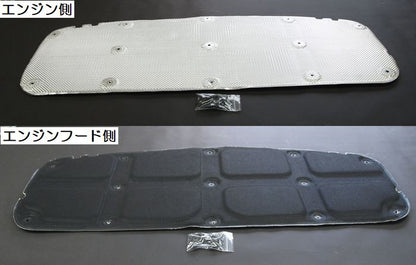 ジムニー用 エンジンフードヒートシールドパネル