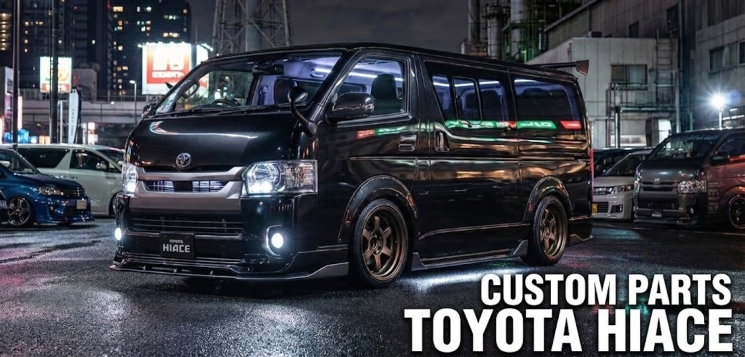 ハイエース200系カスタムパーツ｜ローダウン・リフトアップ